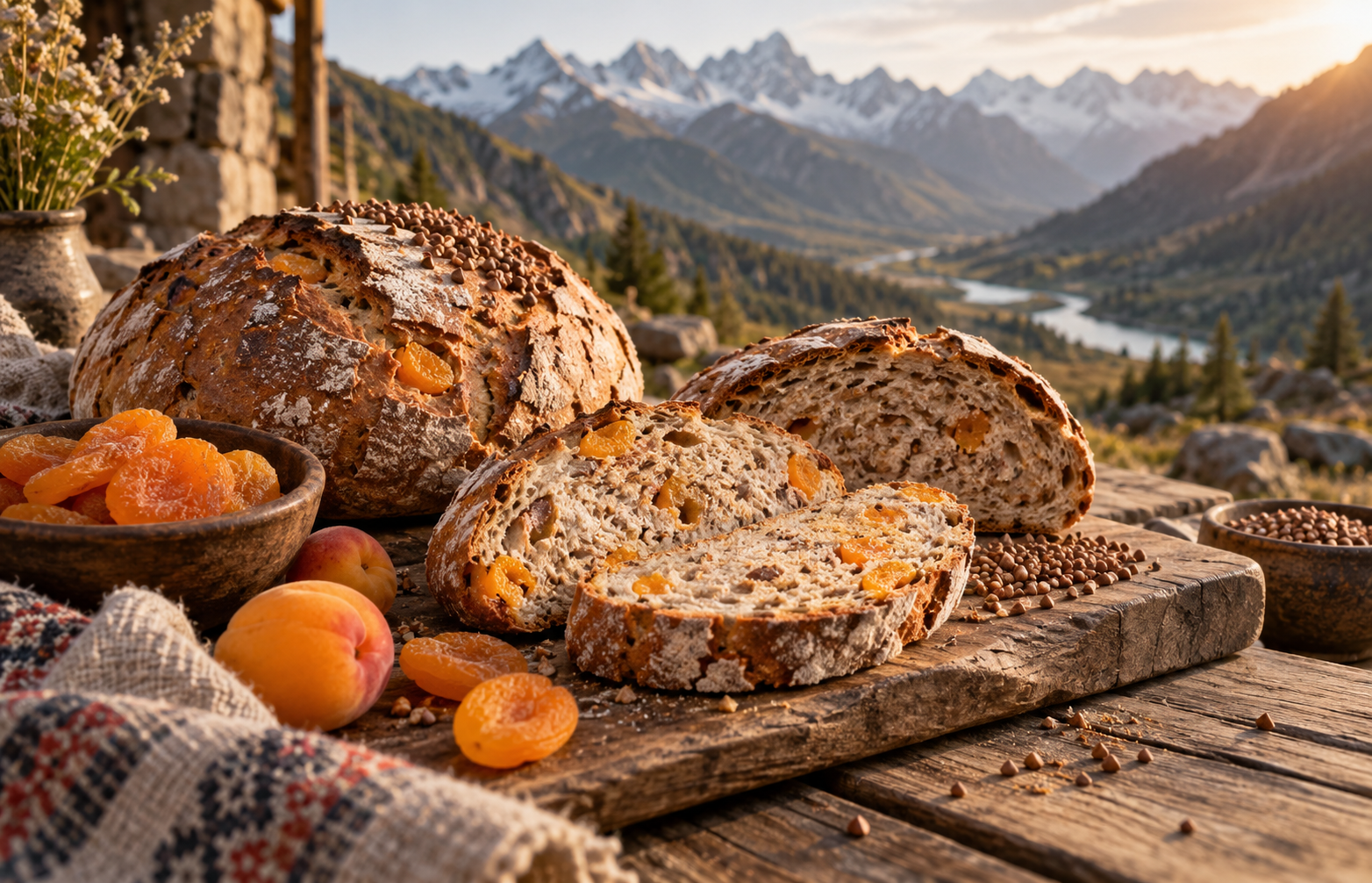 Gilgit-Baltistan landscape and food culture