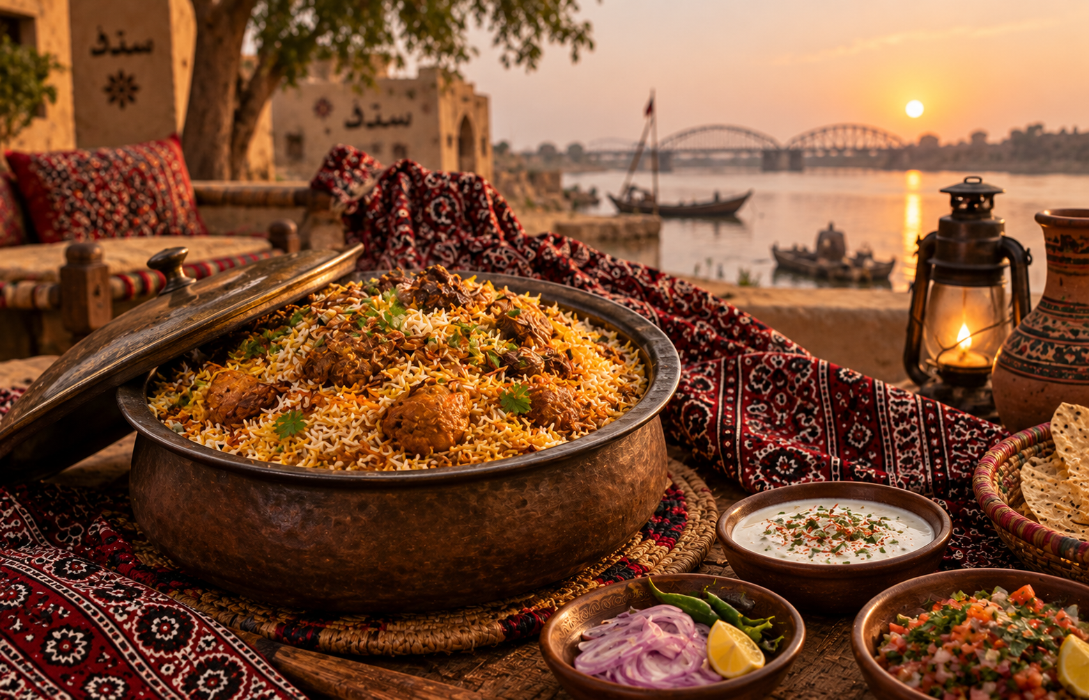 Sindh landscape and food culture