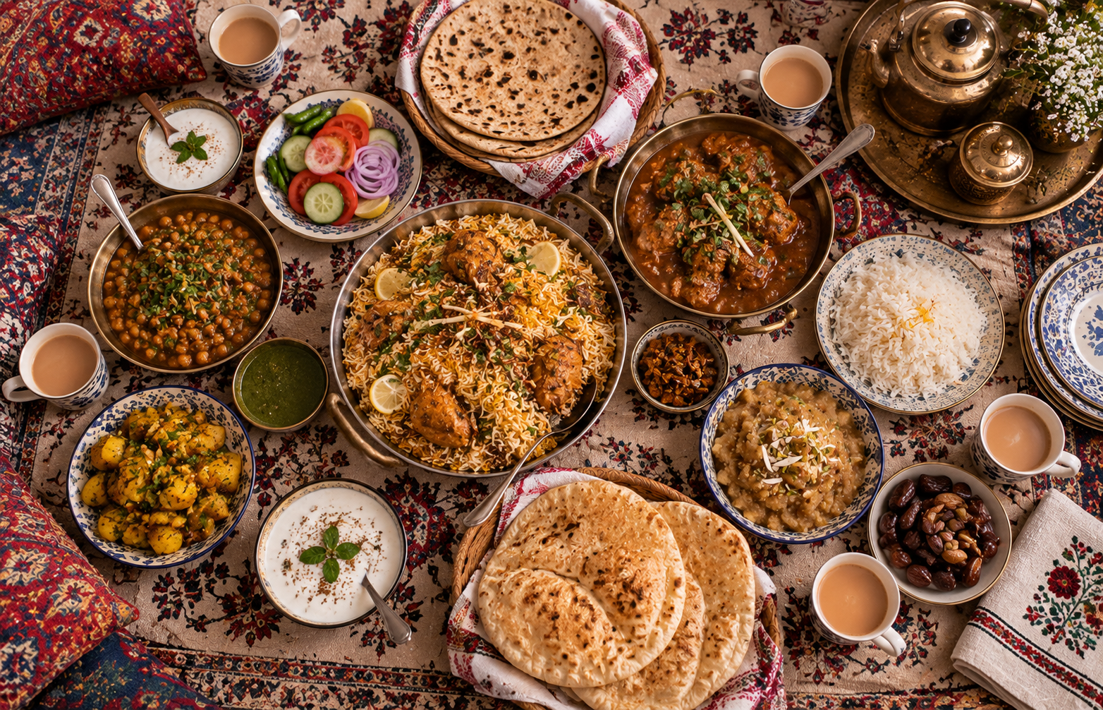 What is a Pakistani dastarkhwan?